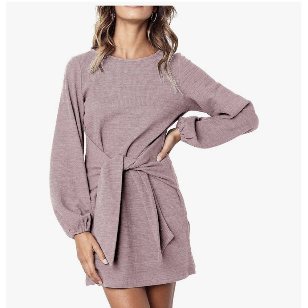 R.Vivimos Women's Long Sleeve Body Con Midi Dress Size Small